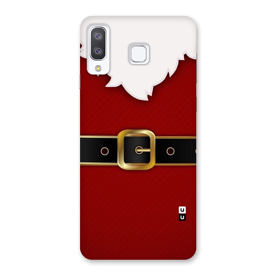 Black Belt Design Back Case for Galaxy A8 Star