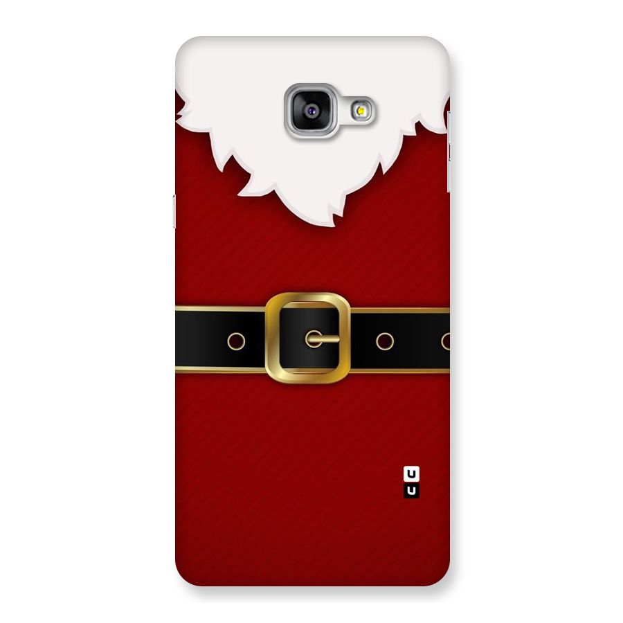 Black Belt Design Back Case for Galaxy A9