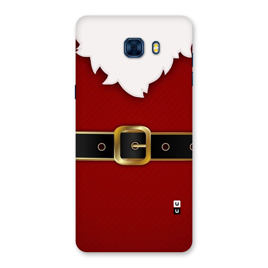 Black Belt Design Back Case for Galaxy C7 Pro