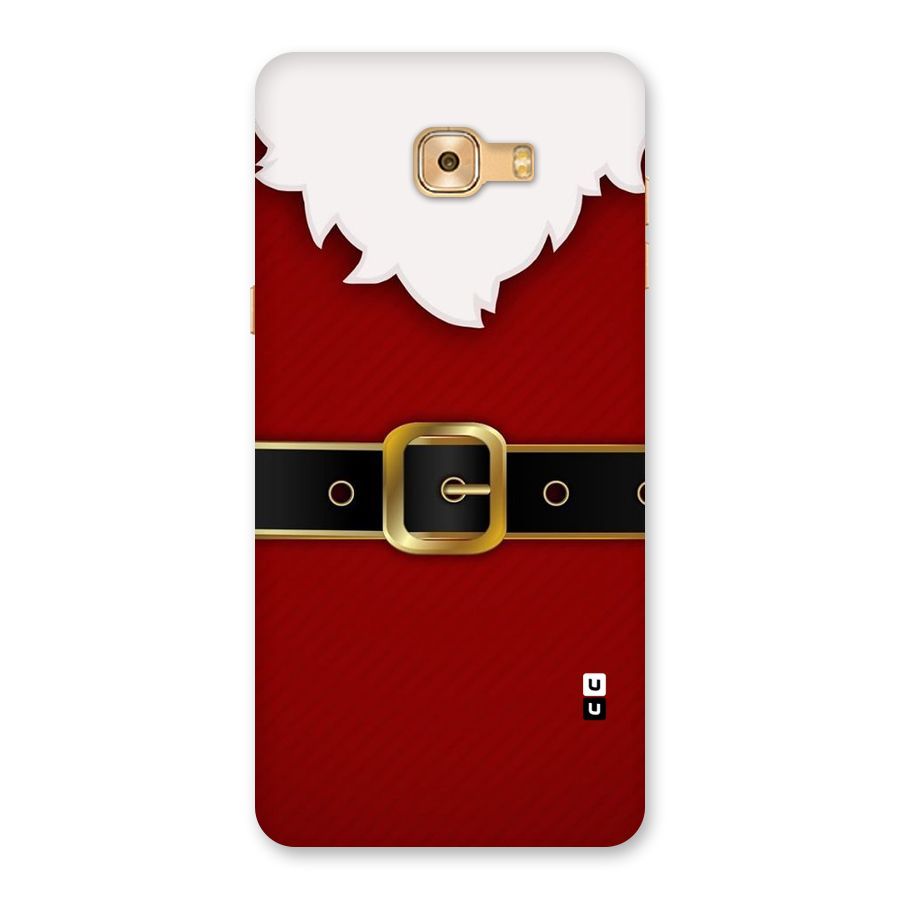 Black Belt Design Back Case for Galaxy C9 Pro