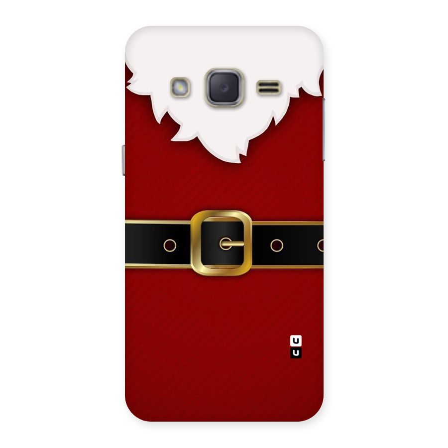 Black Belt Design Back Case for Galaxy J2