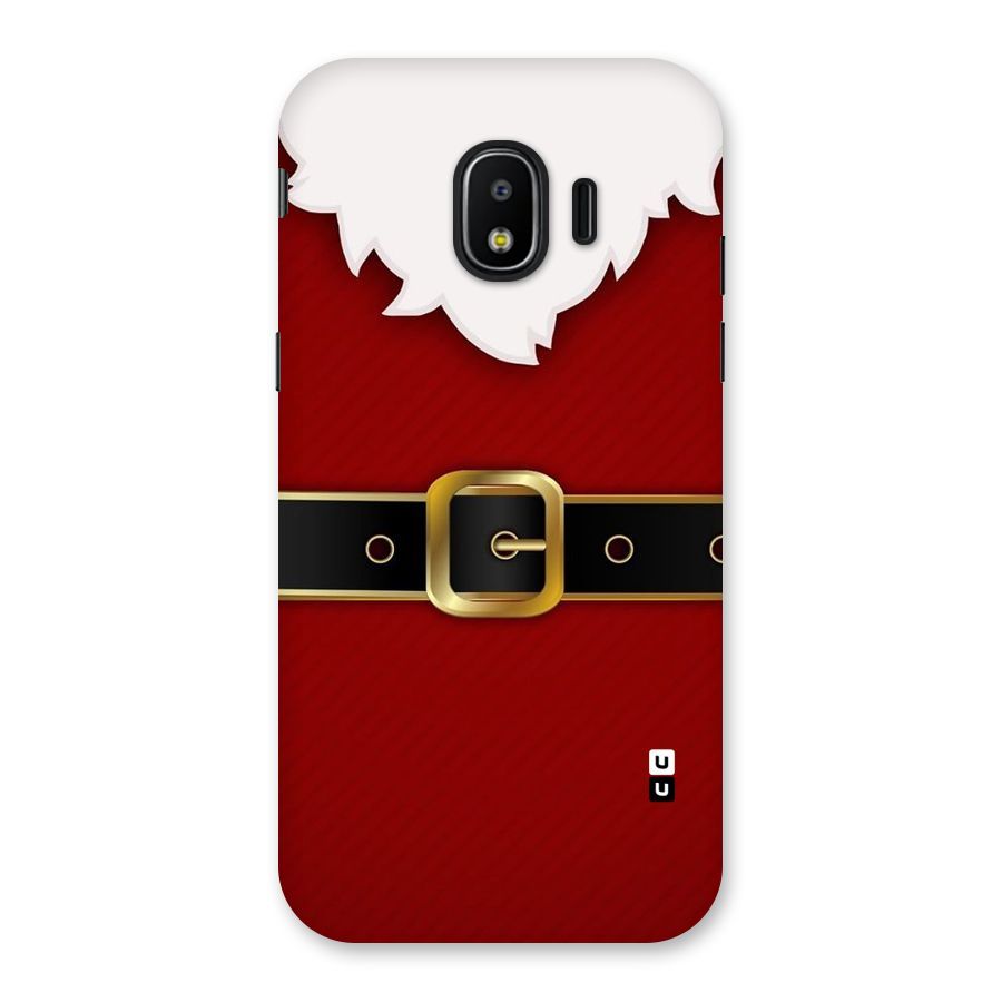 Black Belt Design Back Case for Galaxy J2 Pro 2018