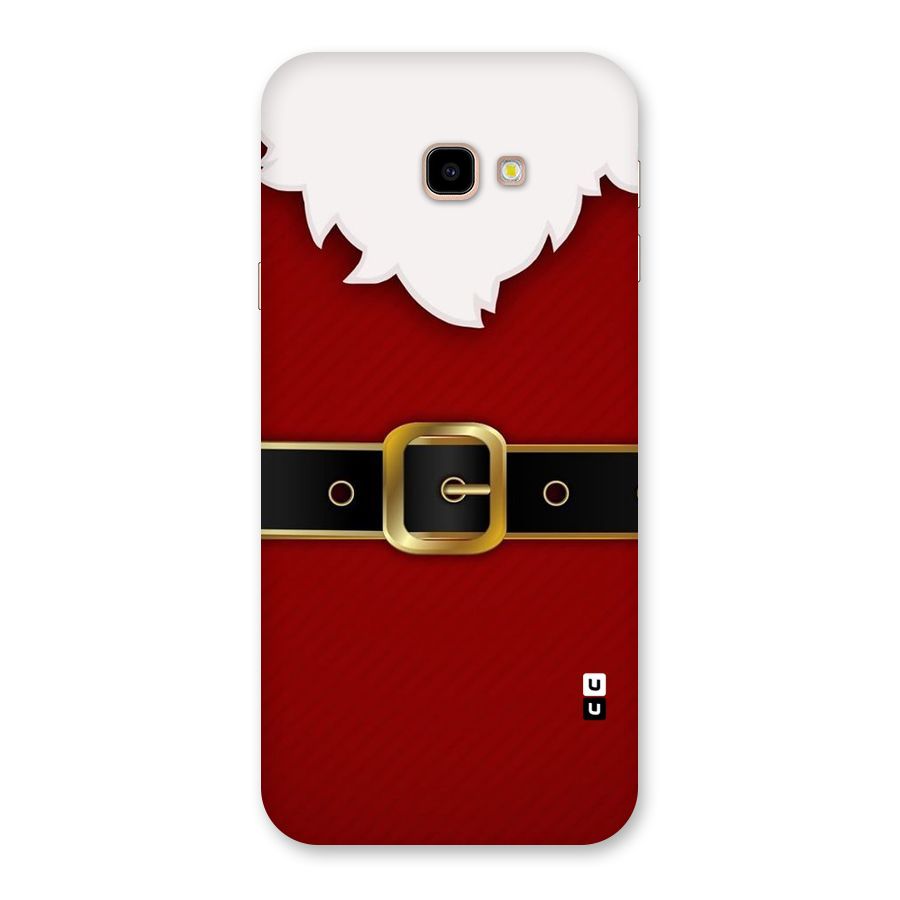 Black Belt Design Back Case for Galaxy J4 Plus