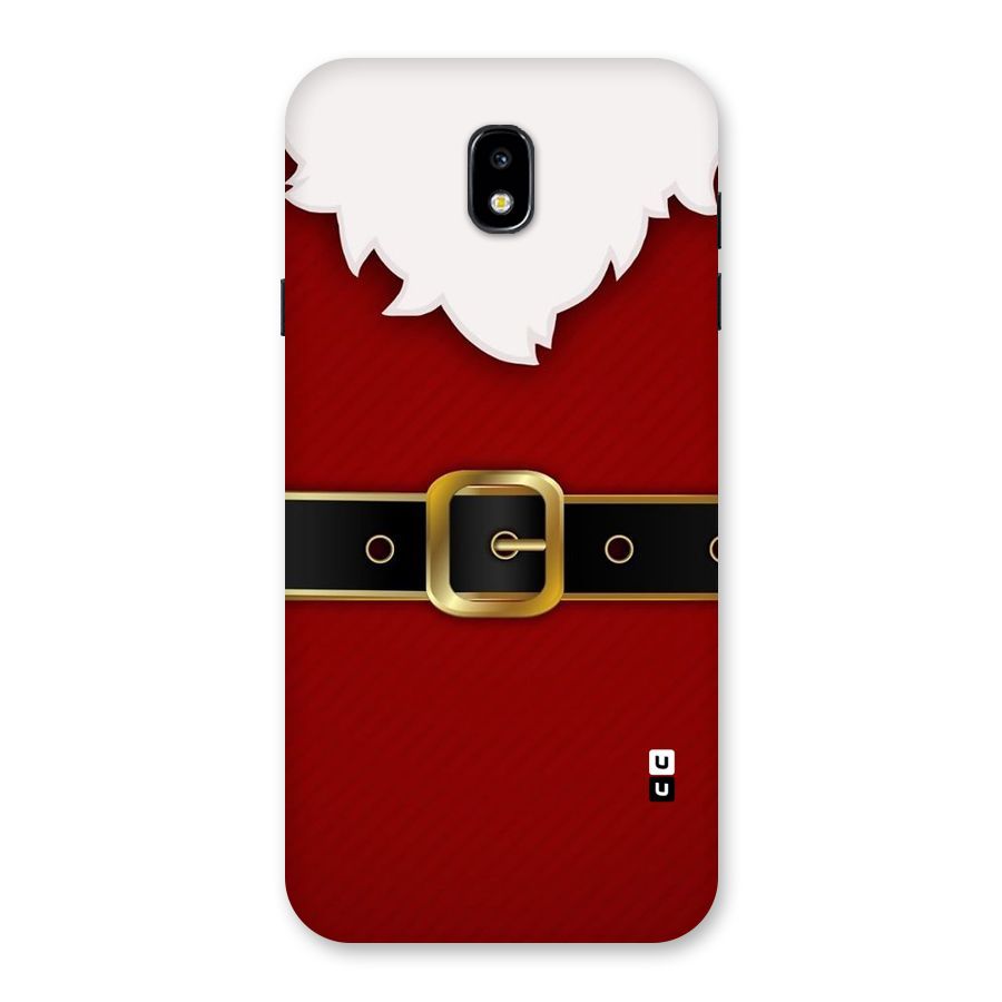 Black Belt Design Back Case for Galaxy J7 Pro