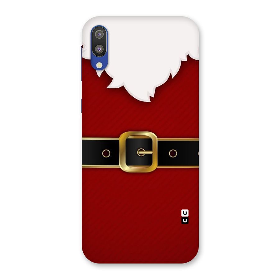Black Belt Design Back Case for Galaxy M10