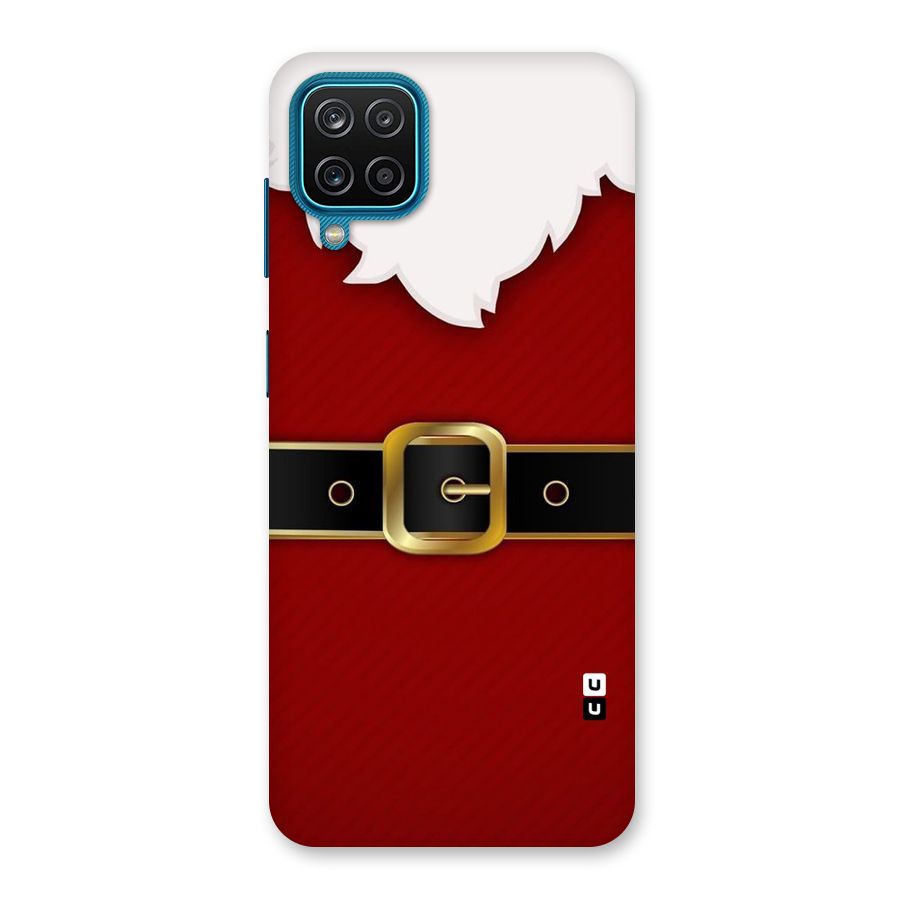 Black Belt Design Back Case for Galaxy M12