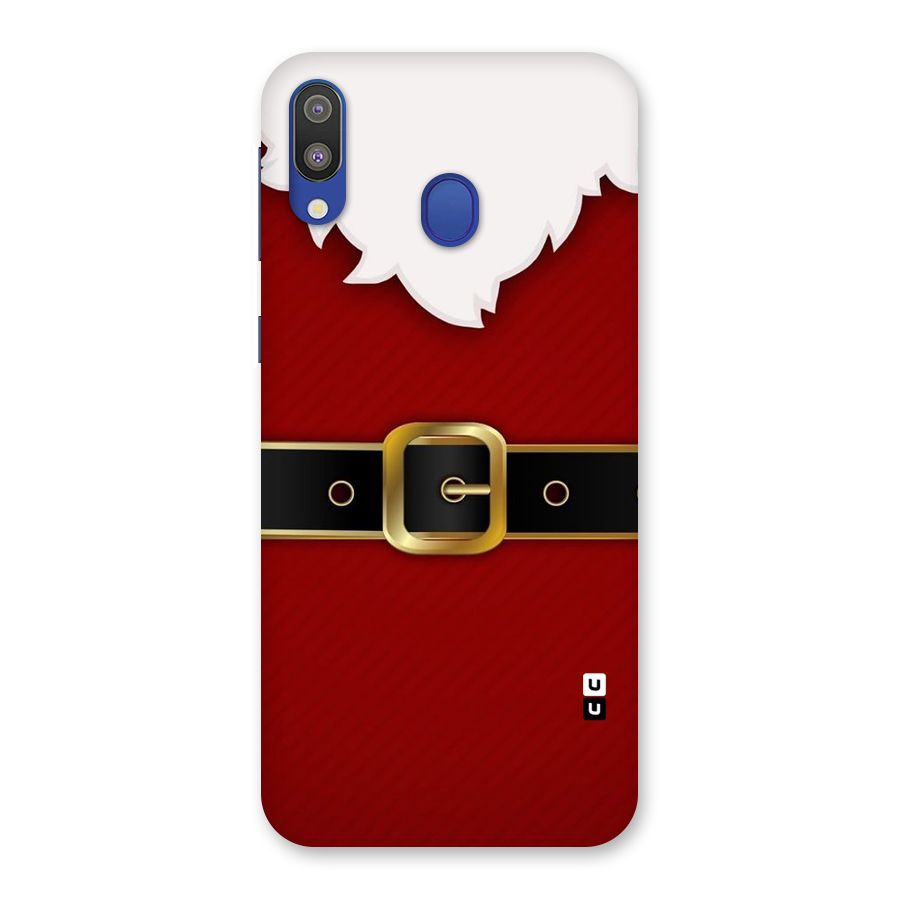 Black Belt Design Back Case for Galaxy M20