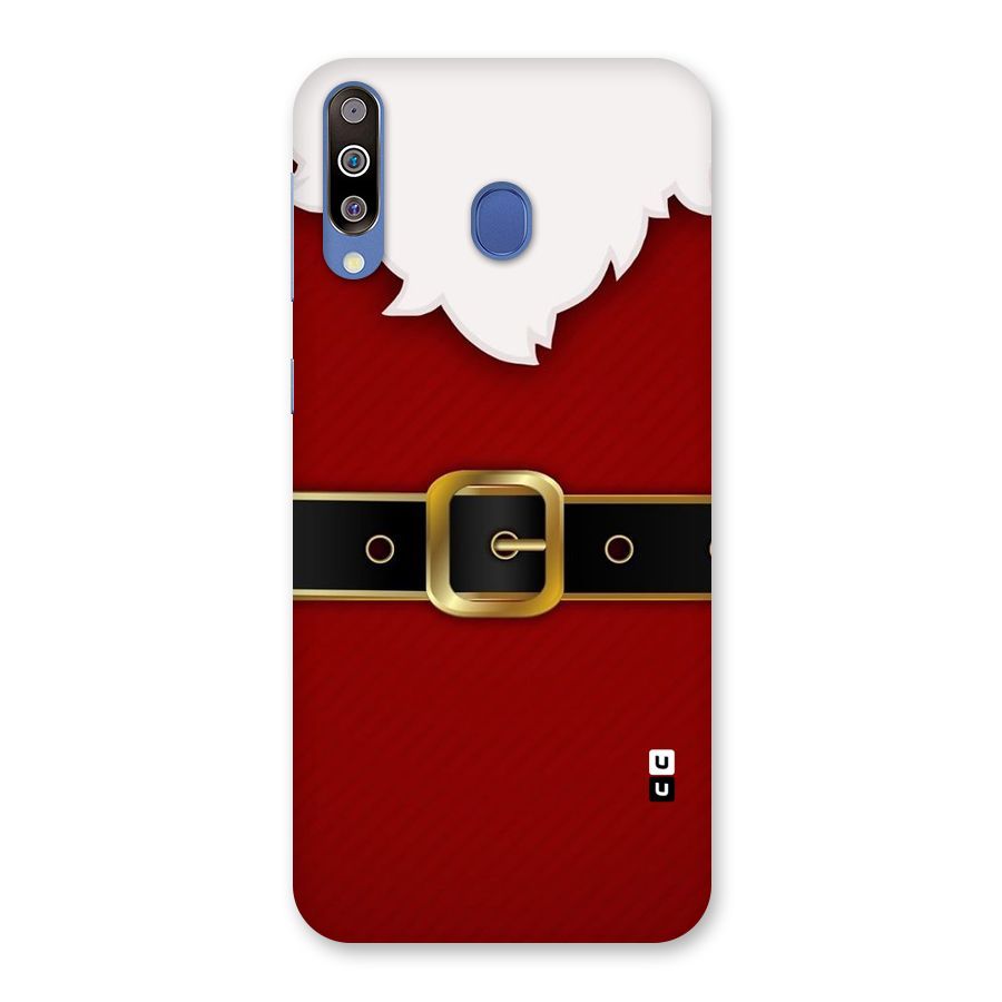Black Belt Design Back Case for Galaxy M30
