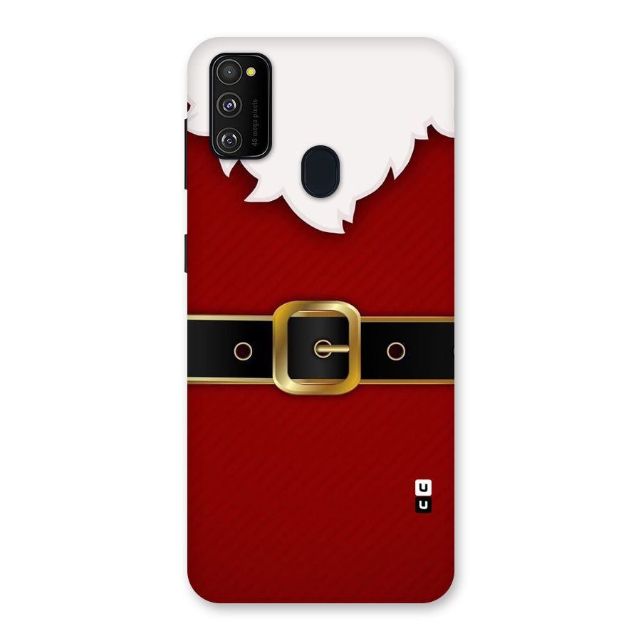 Black Belt Design Back Case for Galaxy M30s