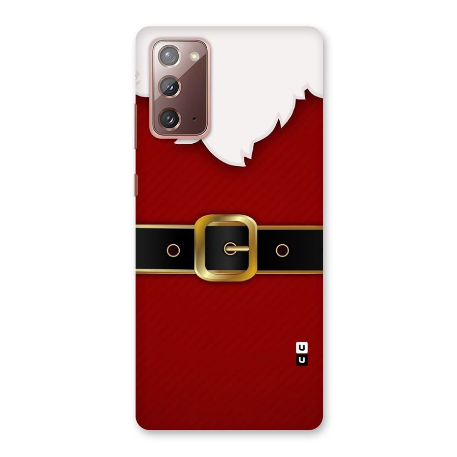 Black Belt Design Back Case for Galaxy Note 20
