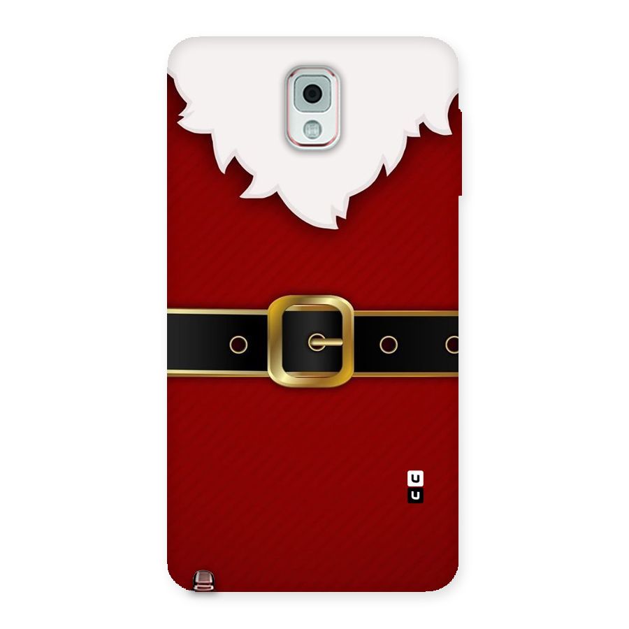 Black Belt Design Back Case for Galaxy Note 3