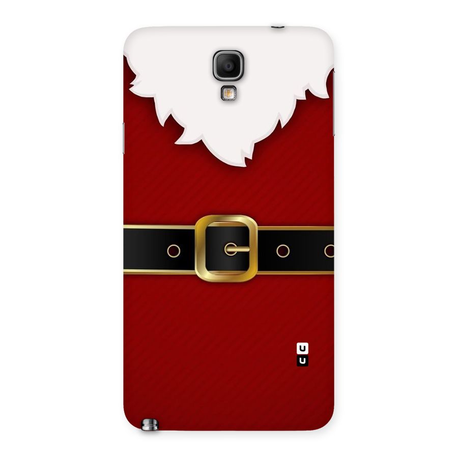 Black Belt Design Back Case for Galaxy Note 3 Neo
