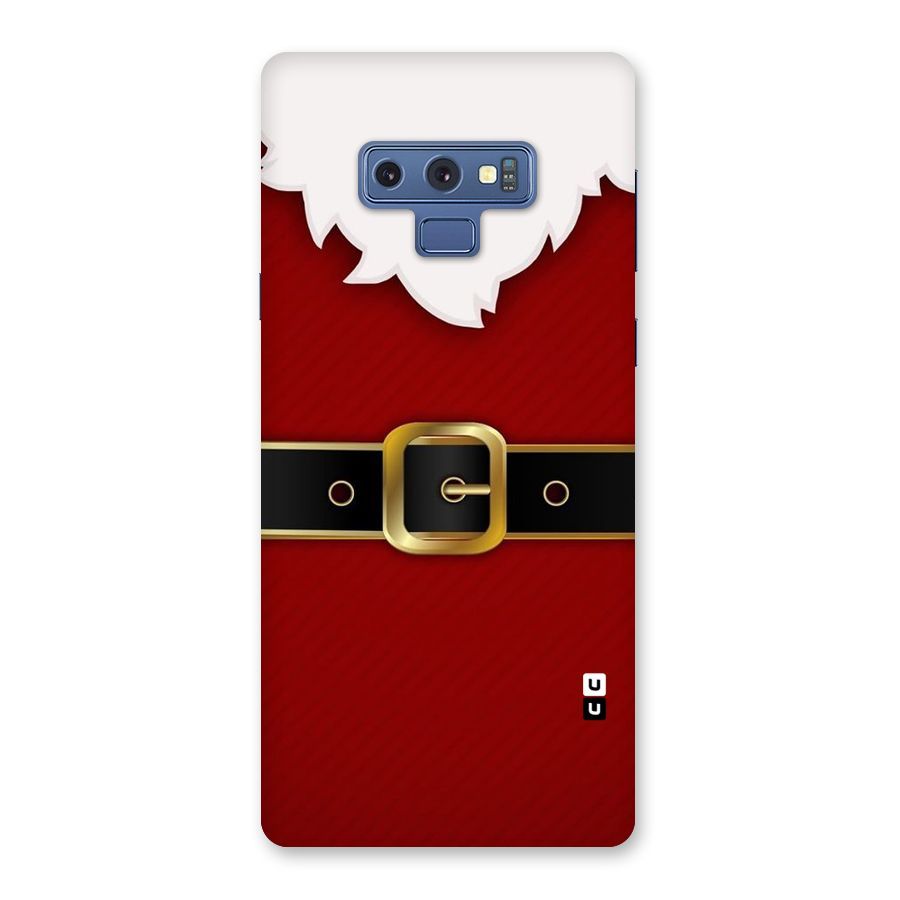 Black Belt Design Back Case for Galaxy Note 9