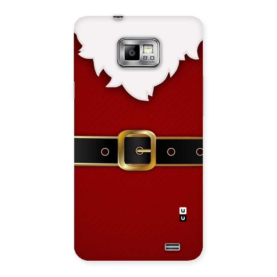 Black Belt Design Back Case for Galaxy S2