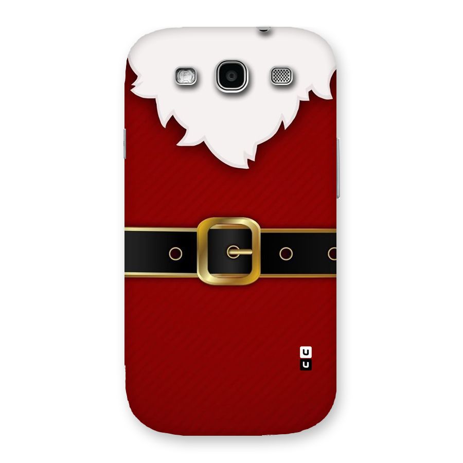 Black Belt Design Back Case for Galaxy S3