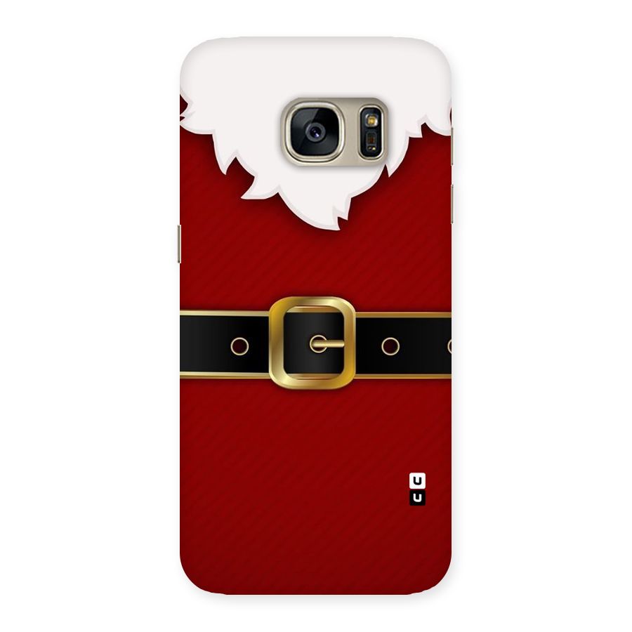 Black Belt Design Back Case for Galaxy S7