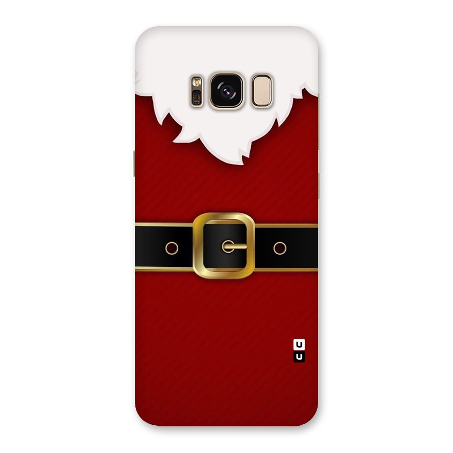 Black Belt Design Back Case for Galaxy S8