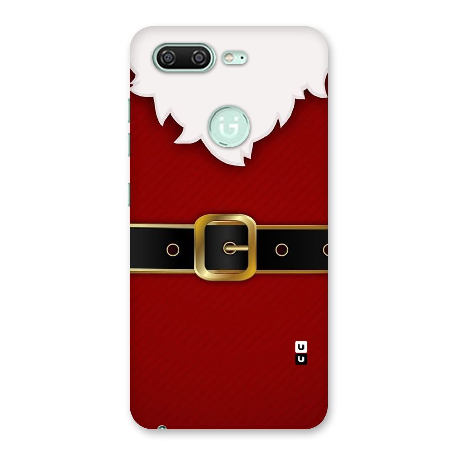 Black Belt Design Back Case for Gionee S10