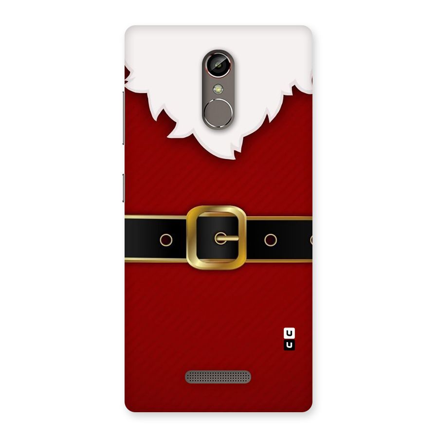 Black Belt Design Back Case for Gionee S6s
