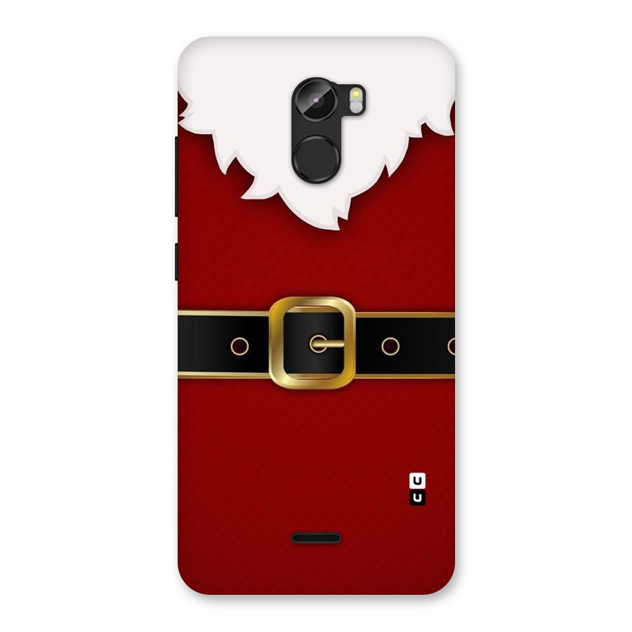 Black Belt Design Back Case for Gionee X1