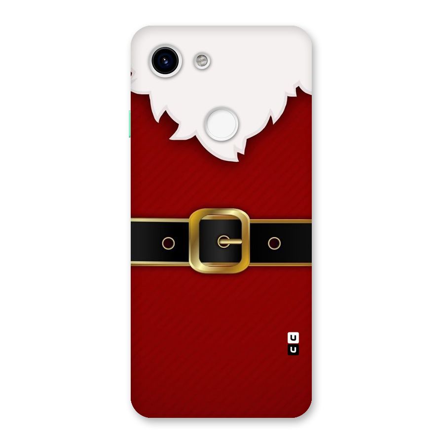 Black Belt Design Back Case for Google Pixel 3