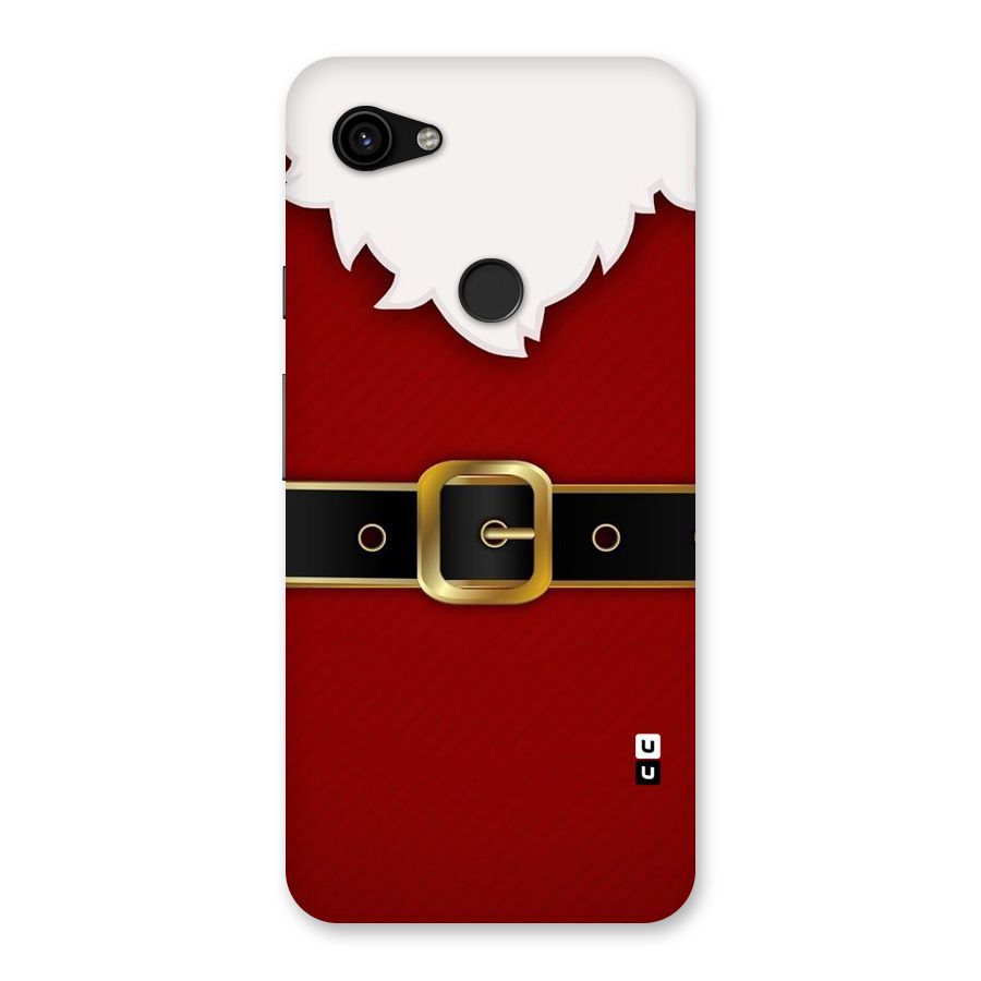 Black Belt Design Back Case for Google Pixel 3a XL
