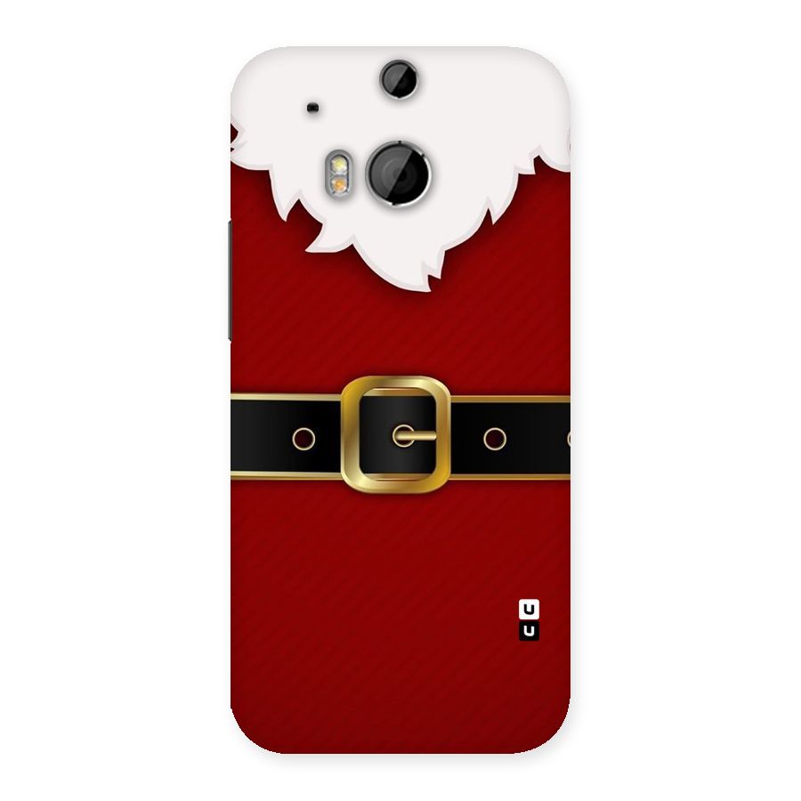 Black Belt Design Back Case for HTC One M8