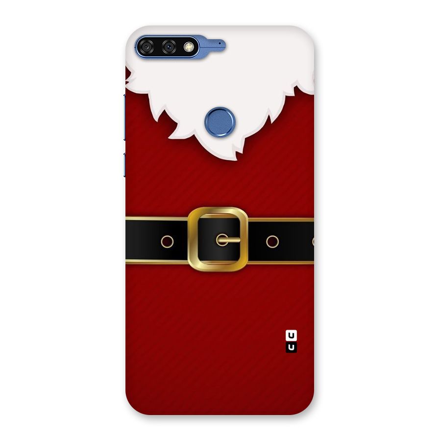Black Belt Design Back Case for Honor 7C