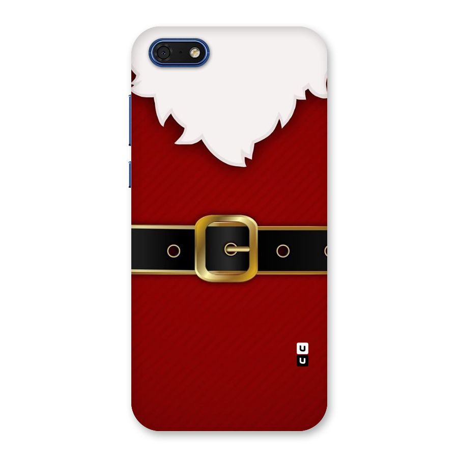 Black Belt Design Back Case for Honor 7s