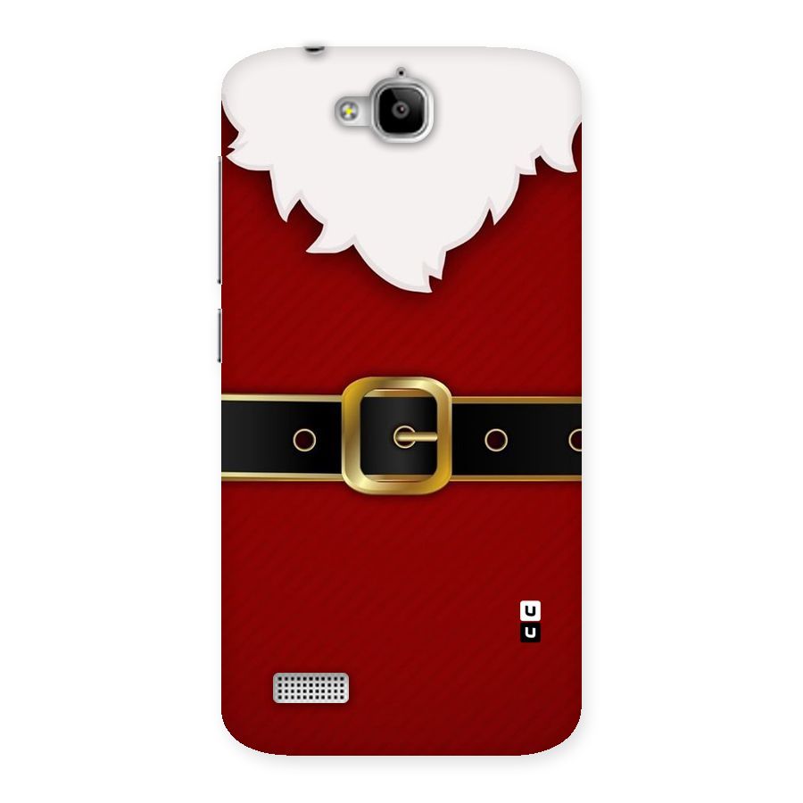 Black Belt Design Back Case for Honor Holly