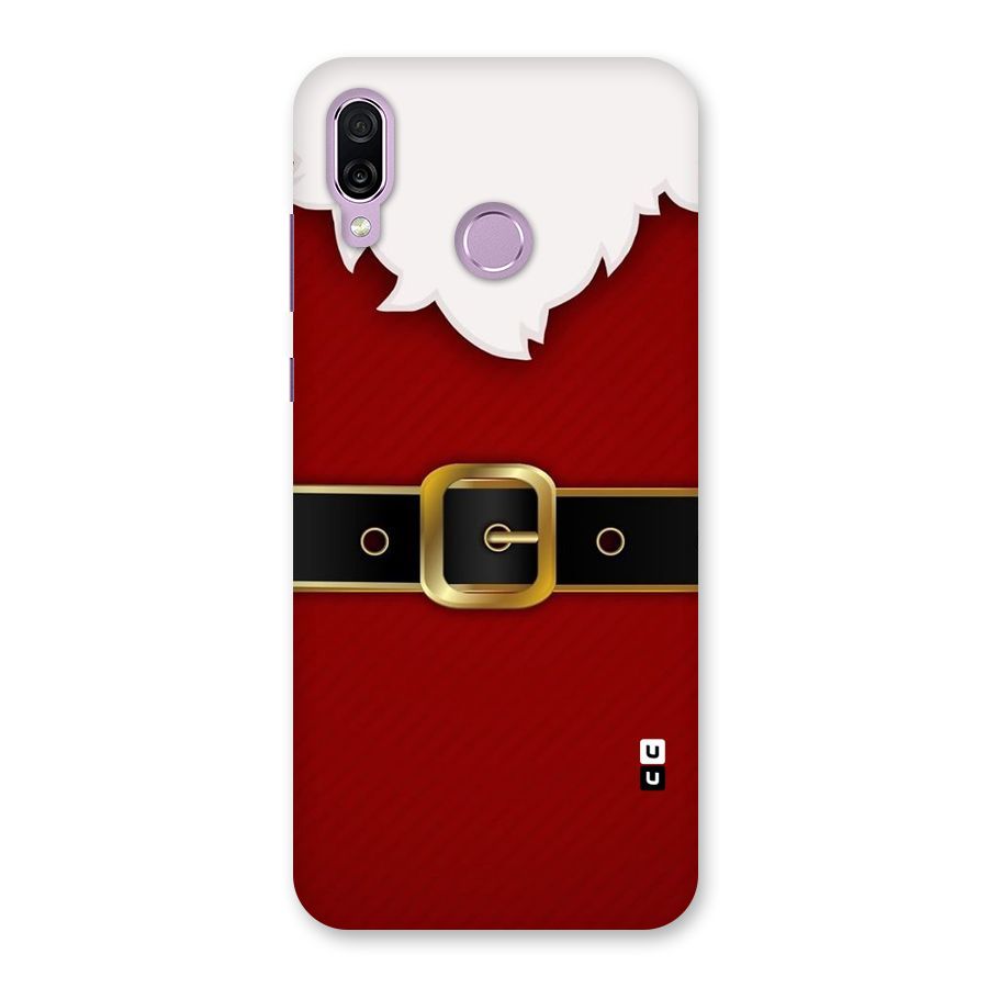 Black Belt Design Back Case for Honor Play