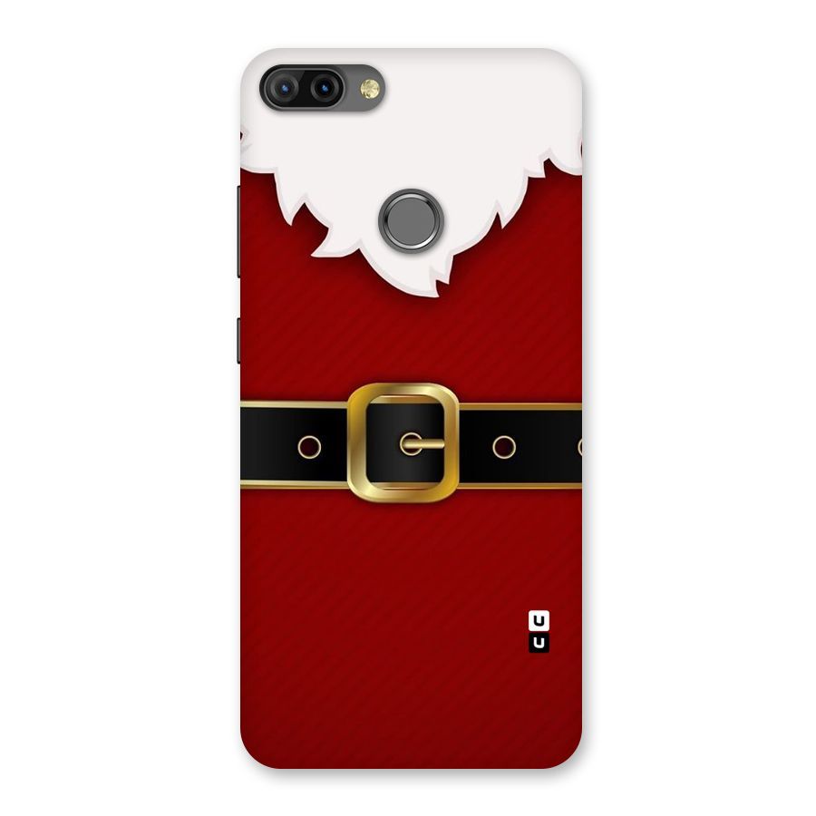 Black Belt Design Back Case for Infinix Hot 6 Pro