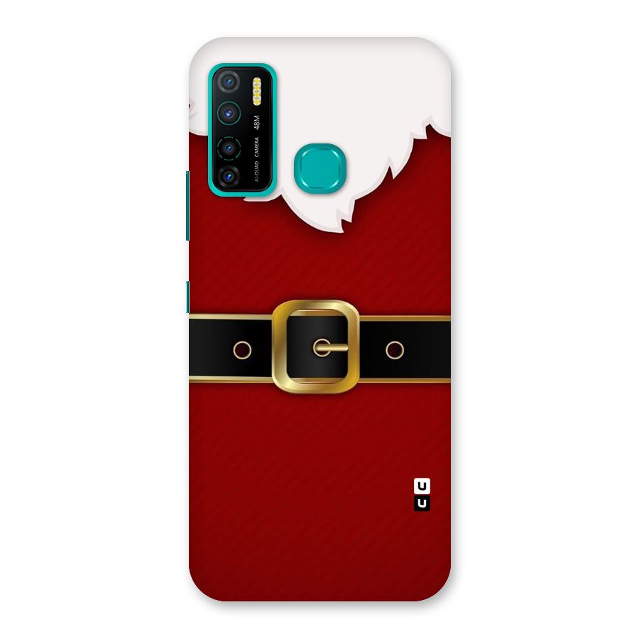 Black Belt Design Back Case for Infinix Hot 9 Pro