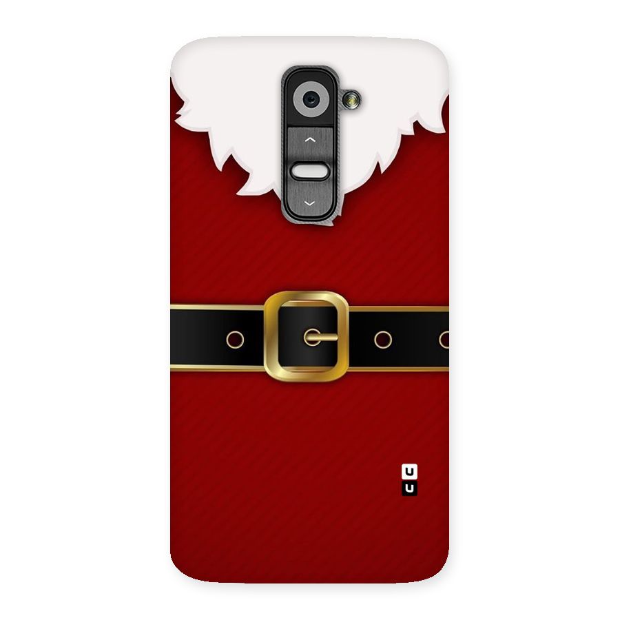 Black Belt Design Back Case for LG G2