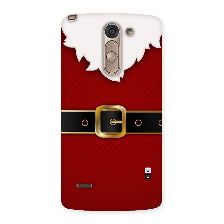 Black Belt Design Back Case for LG G3 Stylus