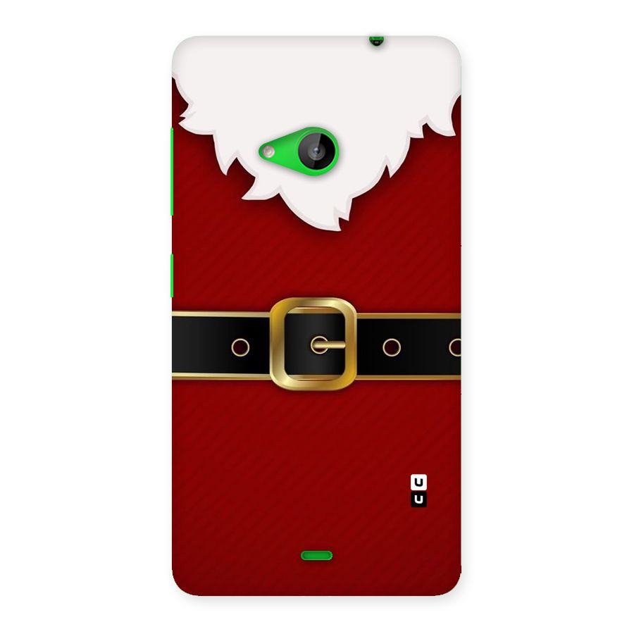 Black Belt Design Back Case for Lumia 535