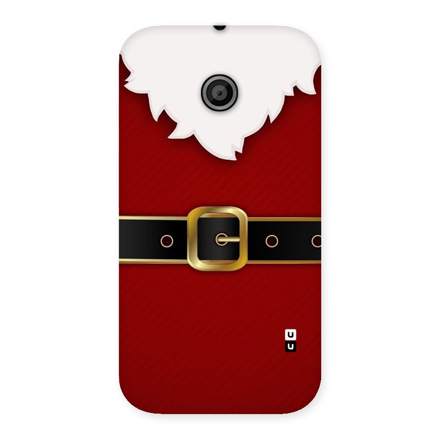 Black Belt Design Back Case for Moto E