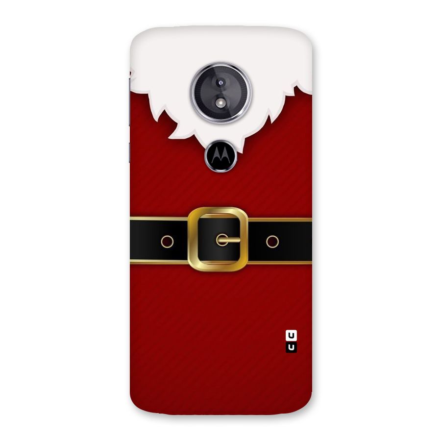 Black Belt Design Back Case for Moto E5