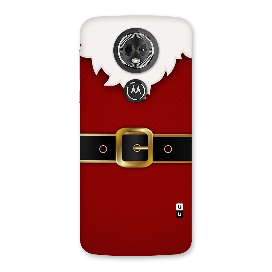 Black Belt Design Back Case for Moto E5 Plus