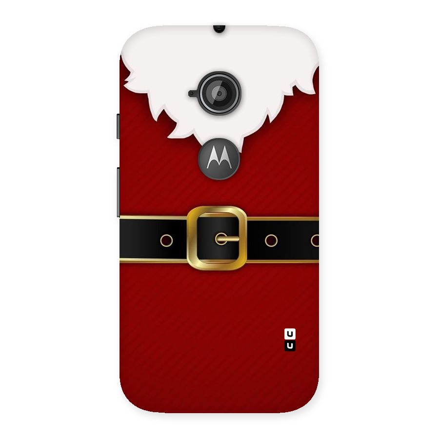 Black Belt Design Back Case for Moto E 2nd Gen