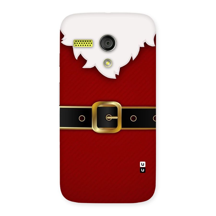 Black Belt Design Back Case for Moto G