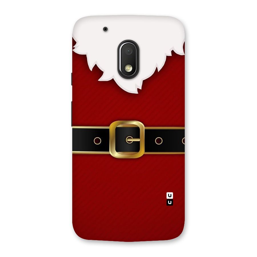 Black Belt Design Back Case for Moto G4 Play