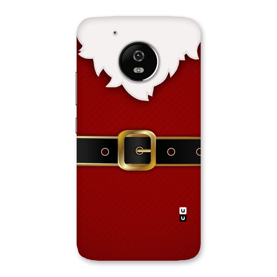 Black Belt Design Back Case for Moto G5