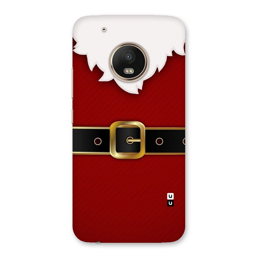 Black Belt Design Back Case for Moto G5 Plus
