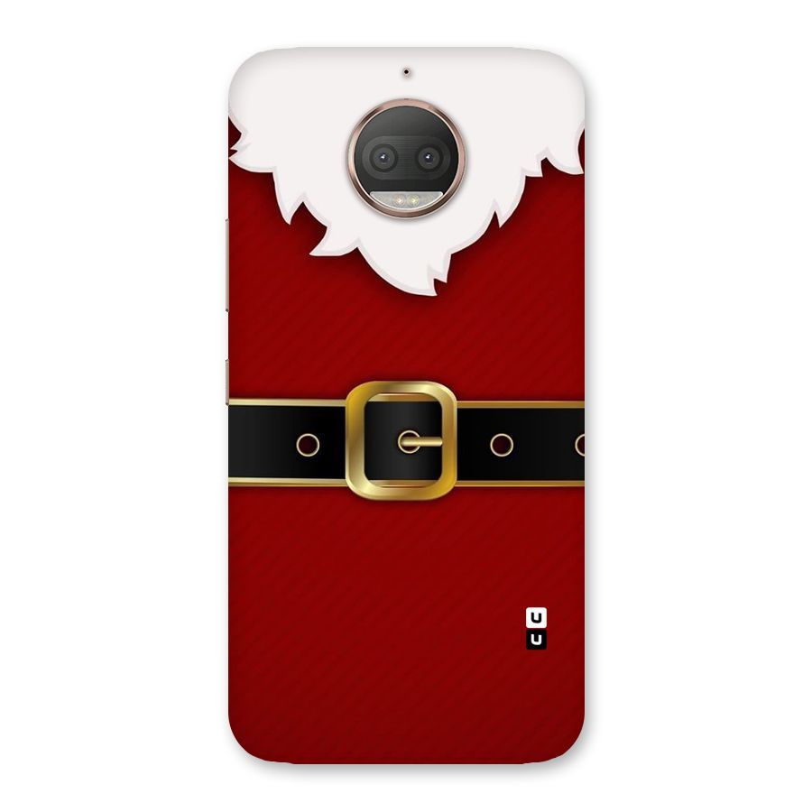Black Belt Design Back Case for Moto G5s Plus