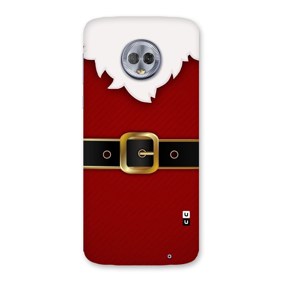 Black Belt Design Back Case for Moto G6 Plus
