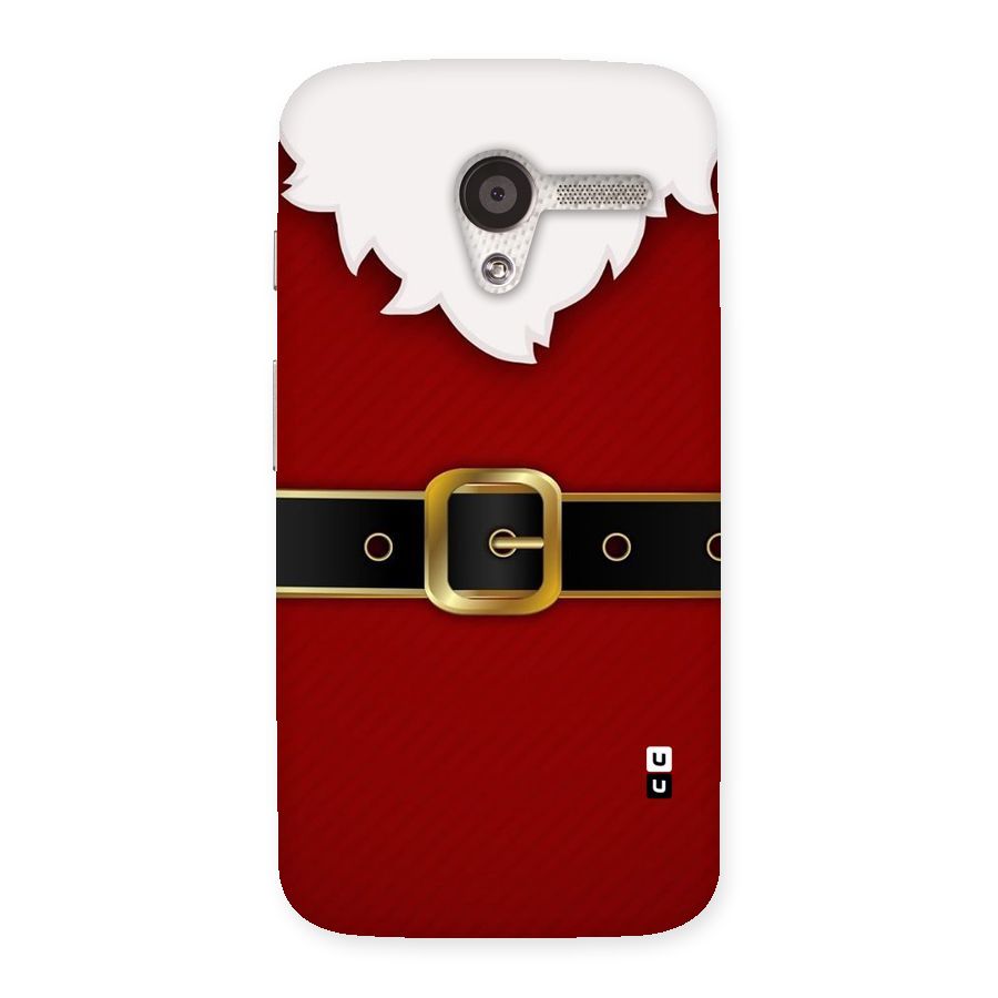 Black Belt Design Back Case for Moto X