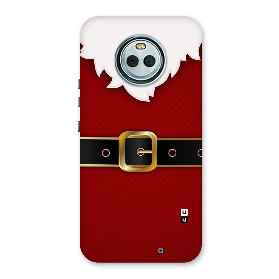 Black Belt Design Back Case for Moto X4