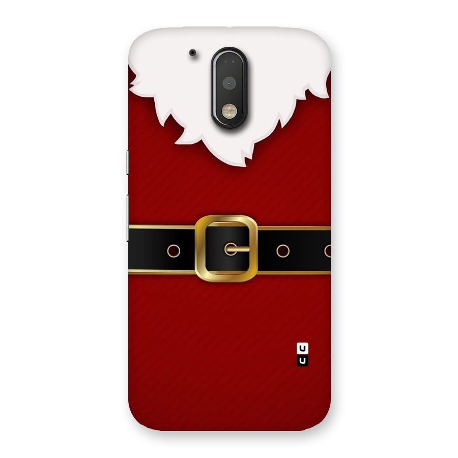 Black Belt Design Back Case for Motorola Moto G4 Plus