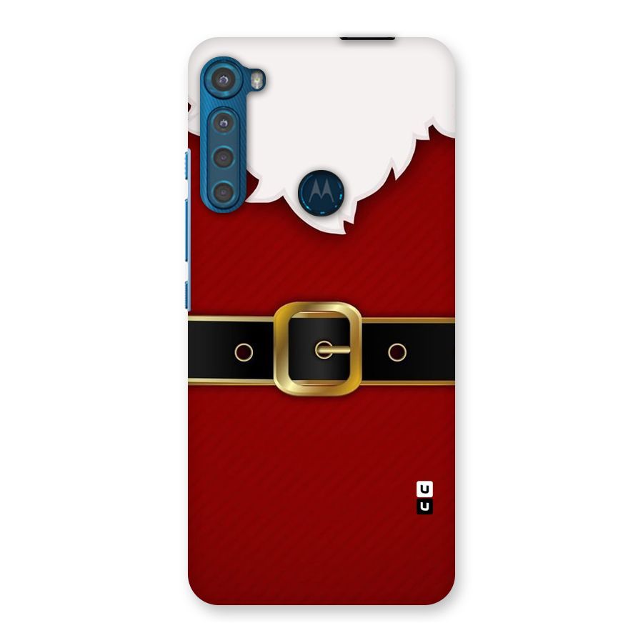 Black Belt Design Back Case for Motorola One Fusion Plus